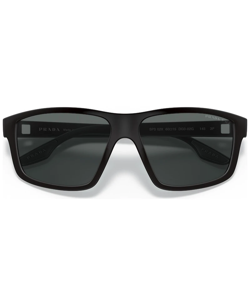 Prada Linea Rossa Men's Polarized Sunglasses, Ps 02XS