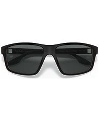 Prada Linea Rossa Men's Polarized Sunglasses, Ps 02XS