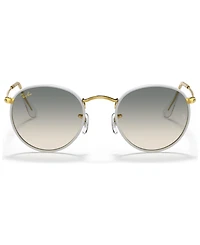 Ray-Ban Men's Sunglasses, Round Metal Full Color Legend