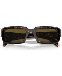 Prada Irregular Low Bridge Men's Sunglasses, Pr 27ZSF