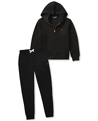Polo Ralph Lauren Big Boys Cotton Fleece Zip Up Hoodie