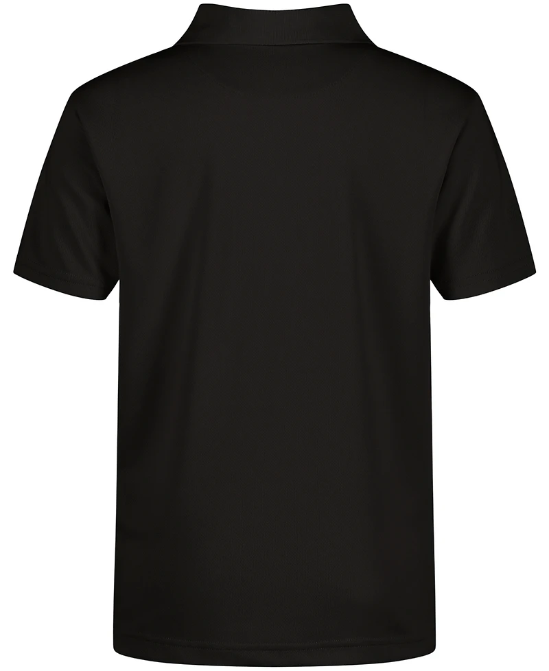 Nautica Big Boys Uniform Quick Dry Short Sleeve Performance Stretch Polo