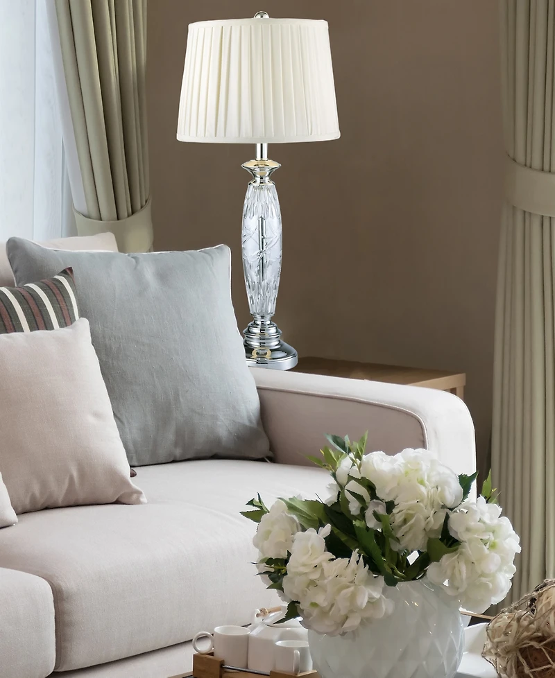 Dale Tiffany Powis Lead Crystal Table Lamp