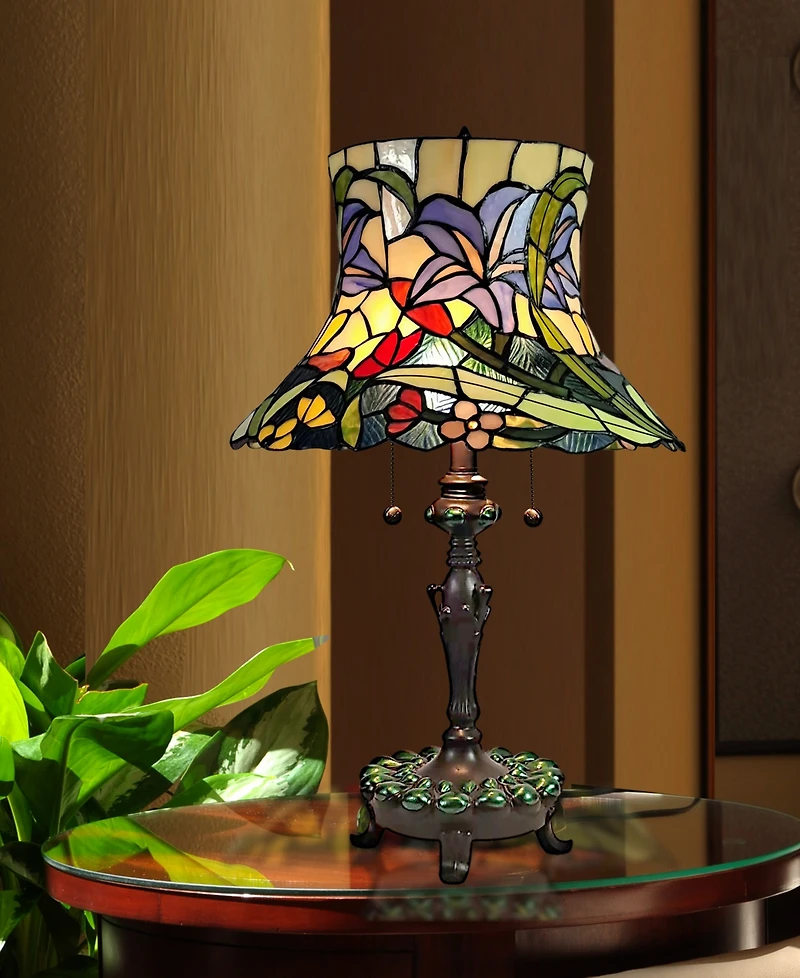 Dale Tiffany Entrada Floral Table Lamp