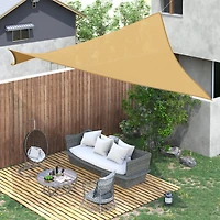 20' x 13' Recgle Outdoor Patio Portable Shade Canopy Sun Sail -