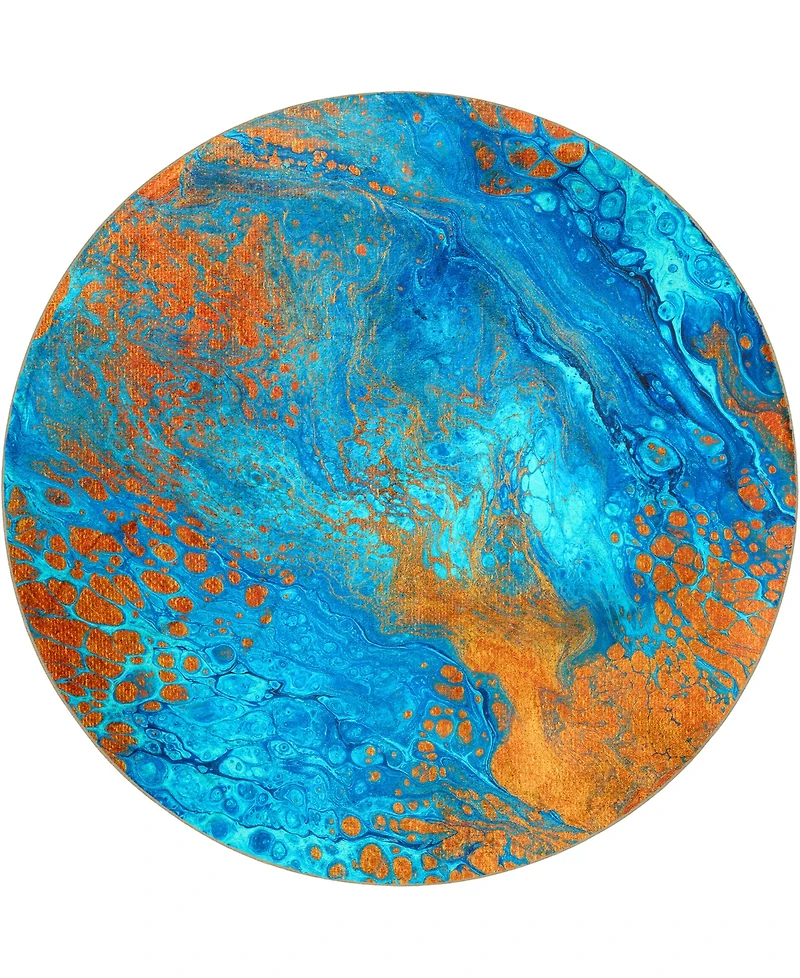 Dalyn Kikiamo KK8 8' x 8' Round Area Rug
