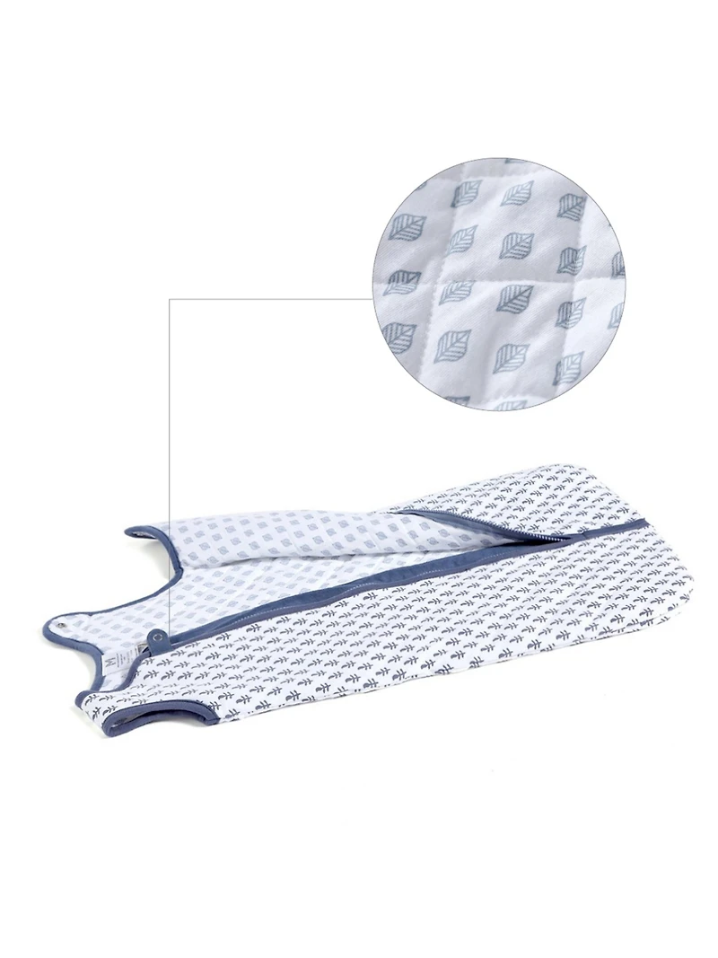 Tog 2.2 (Quilted) - Fort Blue Wearable Baby Sleep Sack