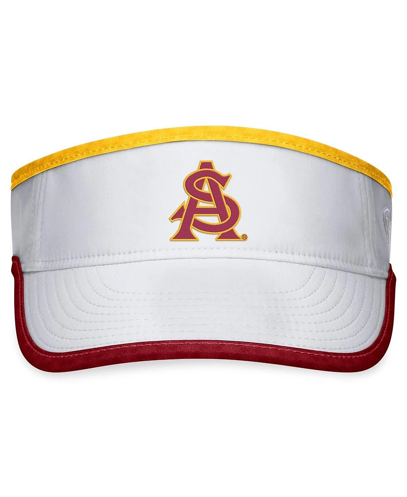 Men's Top of the World White Arizona State Sun Devils Daybreak Adjustable Visor