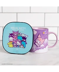 Uncanny Brands Kuromi Coffee Mug with Electric Mug Warmer – Keeps Your Favorite Beverage Warm - Auto Shut On/Off