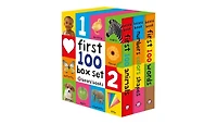 First 100 Board Book Box Set 3 books by Roger Priddy