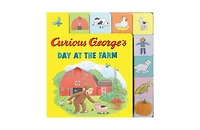 Curious George's Day at the Farm Tabbed Lift-the-Flaps by H. A. Rey