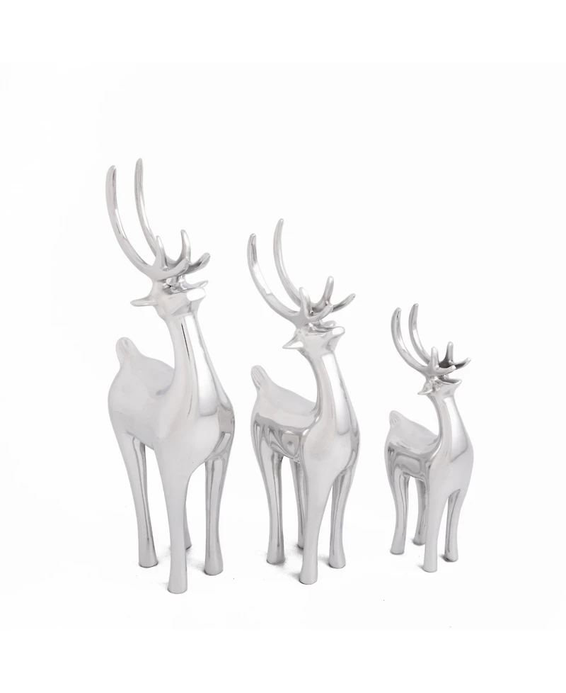 Nambe Vintage-Like Reindeer Set of 3