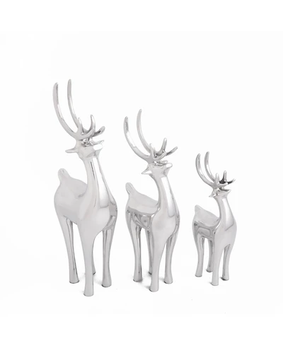 Nambe Vintage-Like Reindeer Set of 3