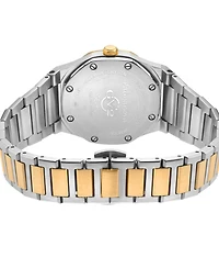 GV2 by Gevril Women's Palmanova Swiss Quartz Two-Tone Stainless Steel Watch 33mm