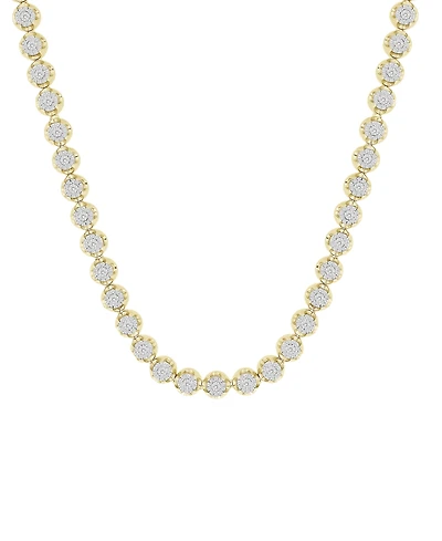 Men's Diamond 22" Tennis Necklace (2-1/2 ct. t.w.) in 10k Gold