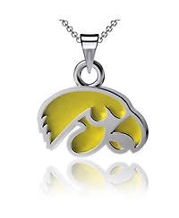 Women's Dayna Designs Iowa Hawkeyes Enamel Pendant Necklace