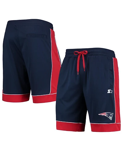 Men's Starter Navy, Red New England Patriots Fan Favorite Fashion Shorts