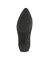 Bandolino Women's Kirsten Mary Jane Pumps - Black, White Tweed