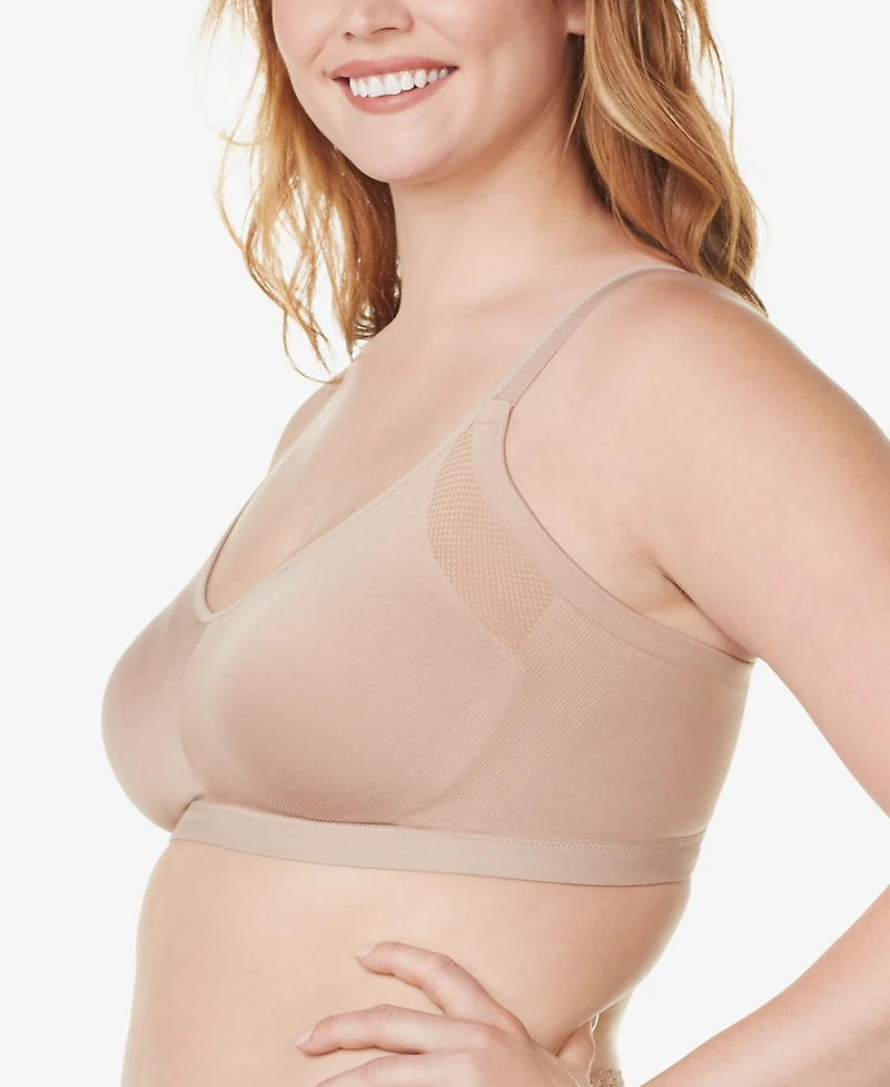 Warners Easy Does It Underarm-Smoothing with Seamless Stretch Wireless Lightly Lined Comfort Bra RM3911A