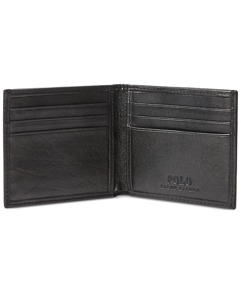 Polo Ralph Lauren Men's Pebbled Leather Billfold