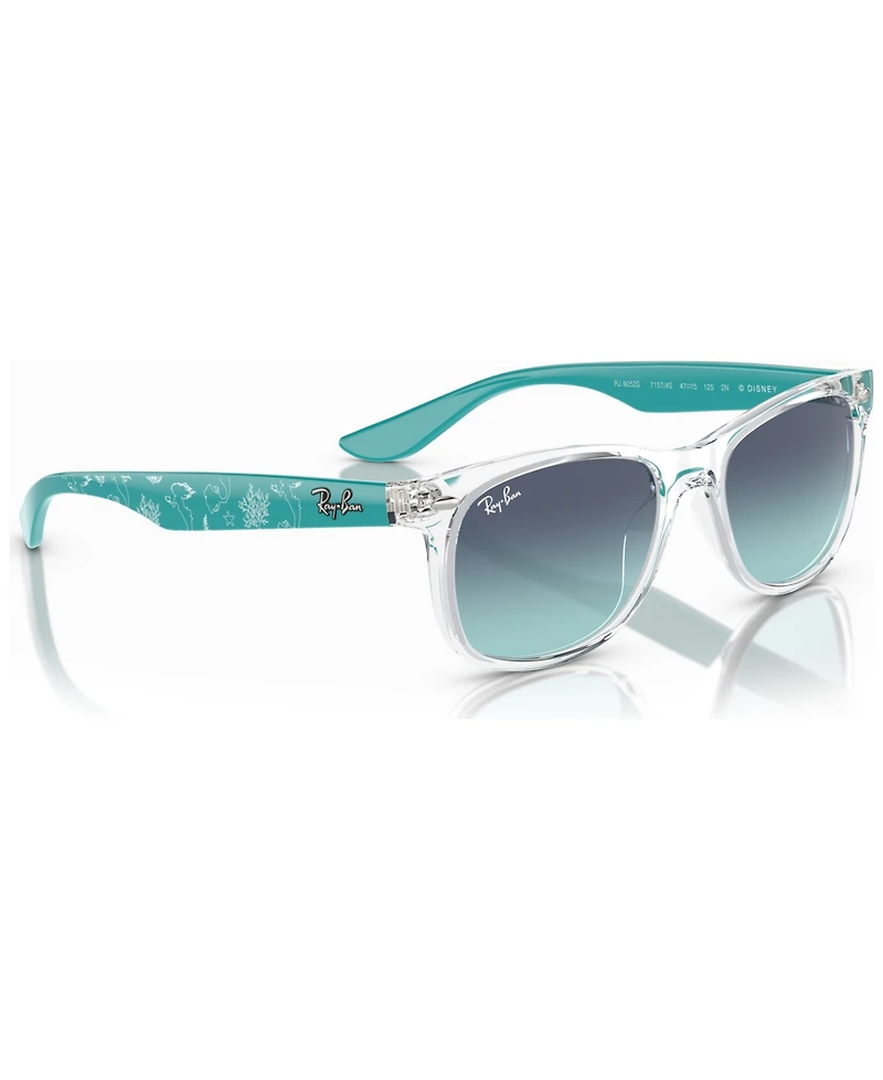 Ray-Ban Jr Kids Disney Sunglasses, New Wayfarer The Little Mermaid RJ9052