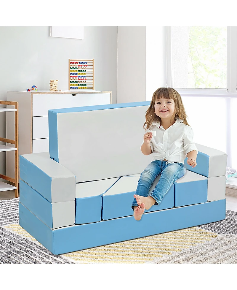 4-in-1 Crawl Climb Foam Shapes Playset Softzone Toy Kids Toddler Preschoolers