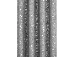 GoodGram Montauk Accents 2 Piece Grommet Top Sparkly Metallic Light Filtering Window Curtains