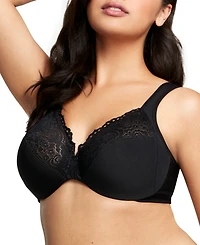 Women's Full Figure Plus Wonderwire Back Close Bra 1240