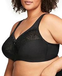 Glamorise Plus Full Figure Magiclift Natural Shape Support Wireless Bra 1010