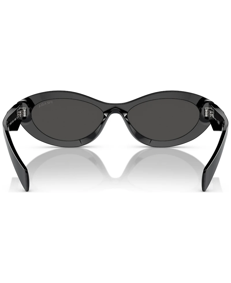 Prada Irregular Low Bridge Women's Sunglasses, Pr 26ZSF