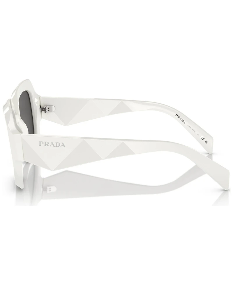 Prada Low Bridge Round Women's Sunglasses