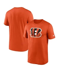 Men's Nike Orange Cincinnati Bengals Legend Logo Performance T-shirt