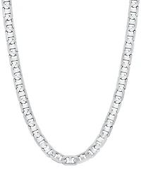 Men's Mariner Link 22" Necklace (6-1/2mm) in Sterling Silver