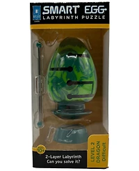 Bepuzzled Smart Egg 2-Layer Labyrinth Puzzle Dragon, Difficult