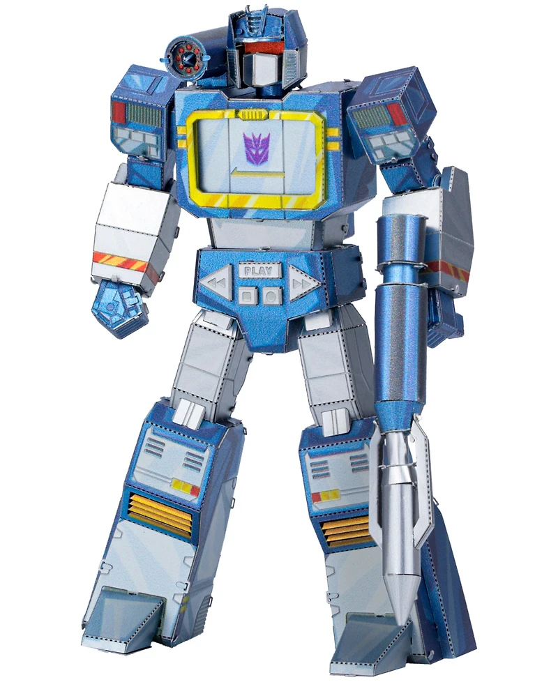Fascinations Metal Earth 3D Metal Model Kit Transformers Color Soundwave