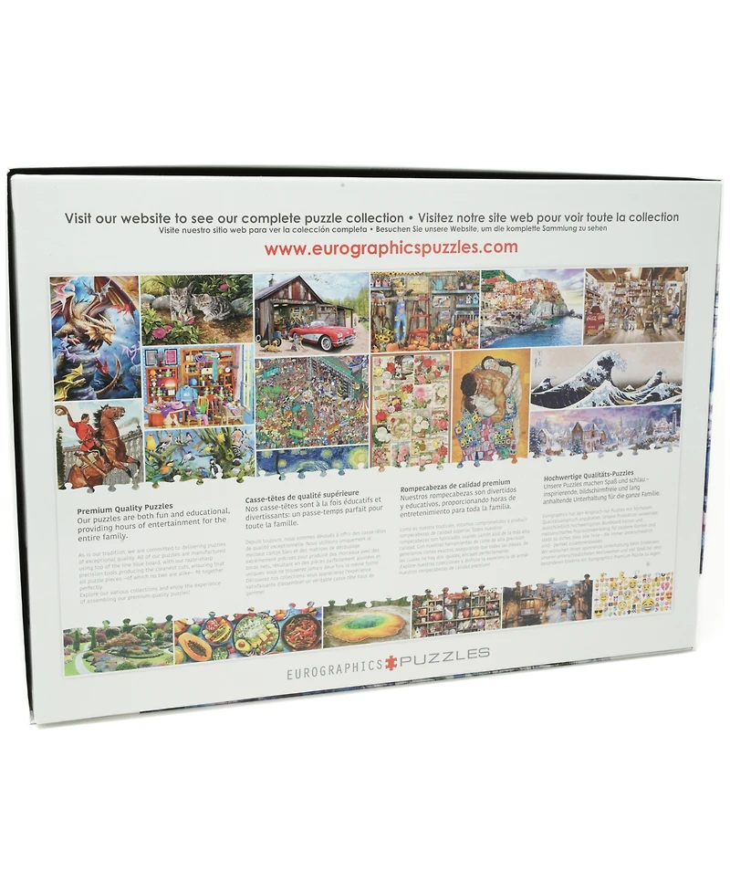Eurographics Incorporated Claude Monet Water Lilies Jigsaw Puzzle, 1000 Pieces