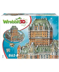 Wrebbit Castles Cathedrals Le Chateau Frontenac 3D Puzzle, 865 Pieces