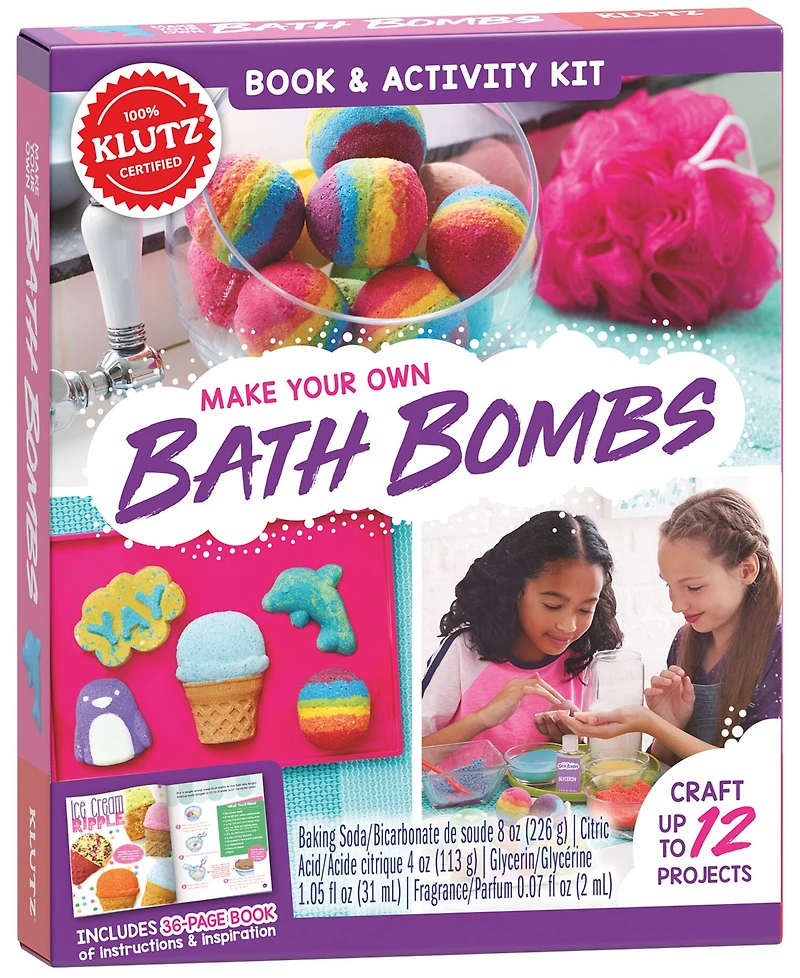 Klutz Make Your Own Bath Bombs