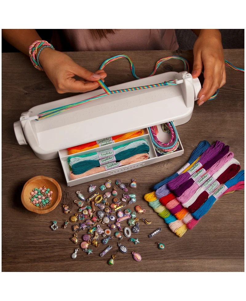 Ann Williams Loopdedoo Bracelet Spinning Loom Craft Kit Deluxe Edition
