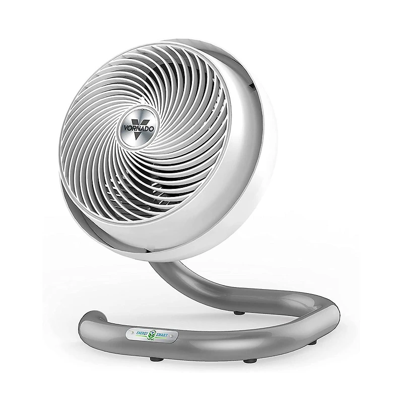 Vornado Air Vornado 10 inch Energy Smart Mid-Size Air Circulator White Pedestal Fan