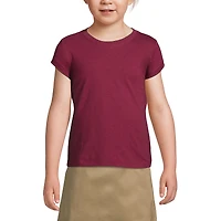Lands' End Girls Short Sleeve Essential Tee