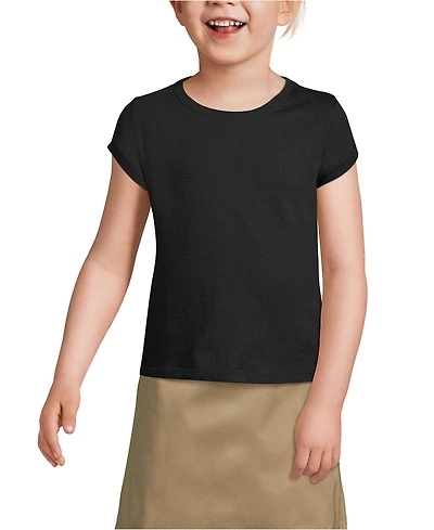 Lands' End Girls Short Sleeve Essential Tee