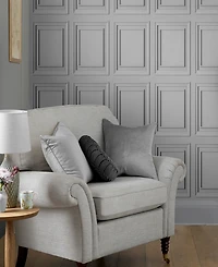 Laura Ashley Redbrook Wood Panel Removable Wallpaper