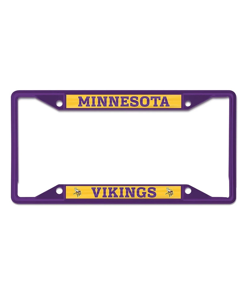 Wincraft Minnesota Vikings Chrome Color License Plate Frame
