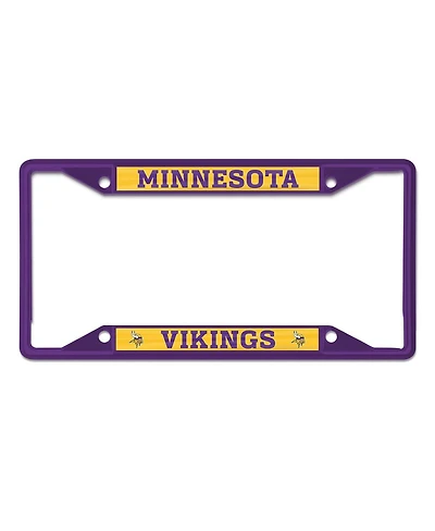 Wincraft Minnesota Vikings Chrome Color License Plate Frame