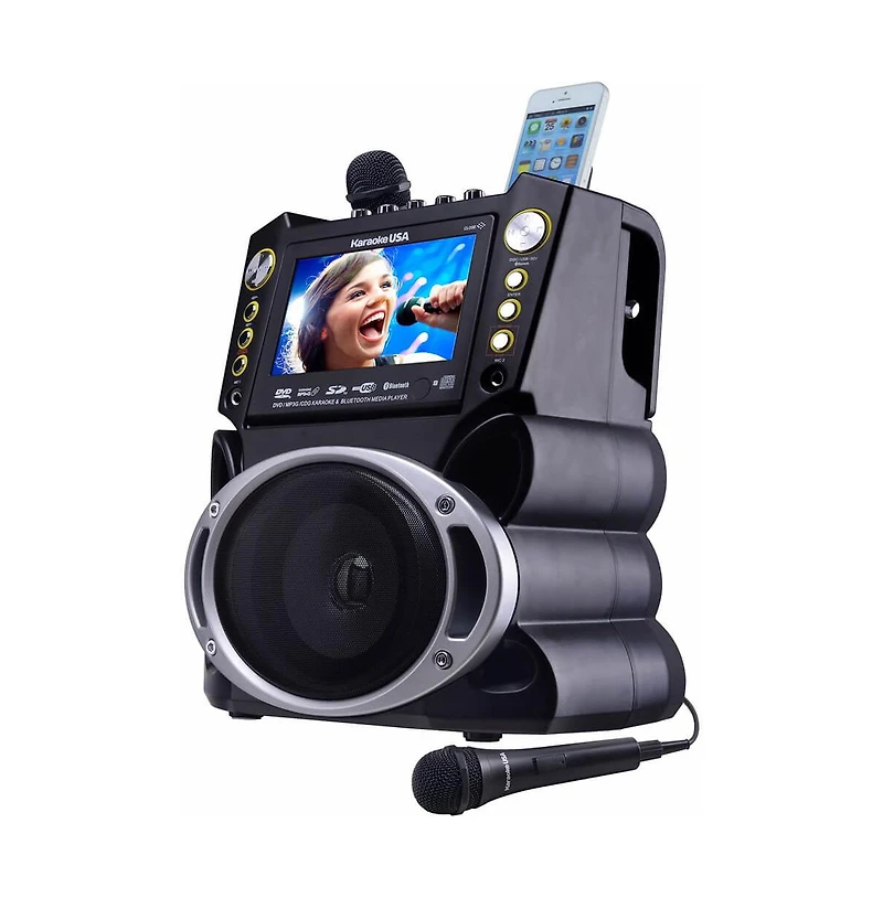 Karaoke Usa Dvd/Cdg/MP3G Karaoke Machine with 7 inch Screen