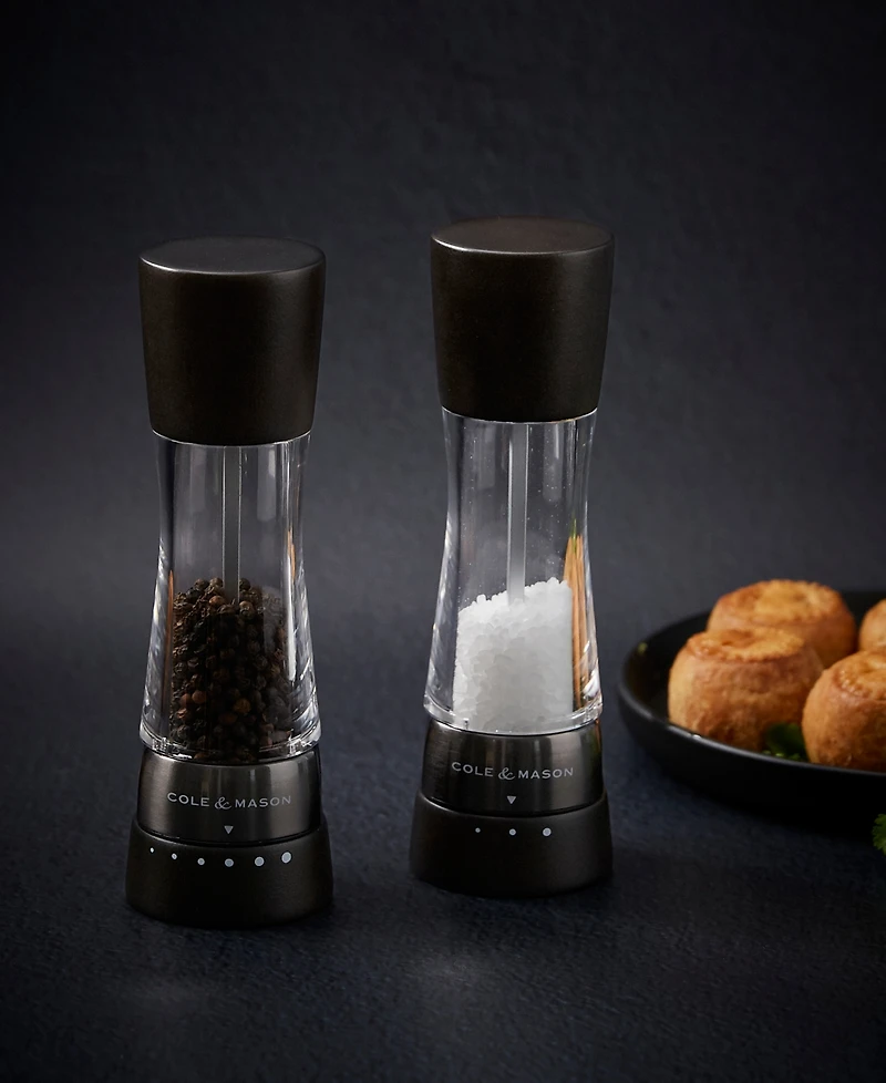 Cole & Mason 2 Piece Salt and Pepper Mill Derwent Wood Gift Set