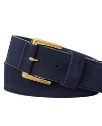 Polo Ralph Lauren Men's Roller-Buckle Suede Belt