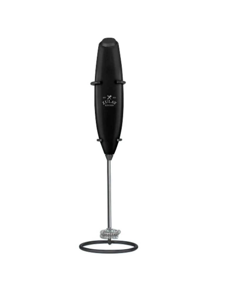Double Whisk Milk Frother Handheld Mixer With Improved Motor