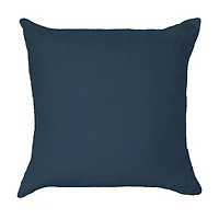 26" x French Linen Euro Pillow with removable Sham